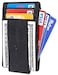 Travelambo Money Clip Front Pocket Wallet Slim Minimalist Wallet RFID Blocking, Black Classic, One Size, Minimalist