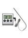 Food Thermometer Silver/Black 2.56 x 2.83 x 0.71inch