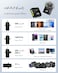 3-in-1 Wireless Lavalier Microphone for iPhone, Android, Cameras - Mini Microphone with Digital Display &amp; Noise Reduction(Black)