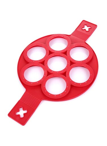 Dubai Gallery Non-Stick Pancake Ring Mould Red