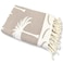 Palm   Beach Towel 100% recycled cotton Beige