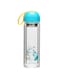 Ultrakat Lock &amp; Lock Natural Glass Water Bottle 350ml Blue HLLG654BLU