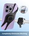 2025 Bicycle Phone Holder with Strong Suction Cup, 360&deg; Rotatable Motorcycle Phone Holder [1s Lock] Universal Handlebar Mobile Phone Holder Compatible for 4.5"-7.5" Smartphone