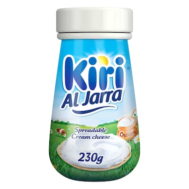 Kiri Al Jarra Spreadable Cream Cheese Jar, 230g