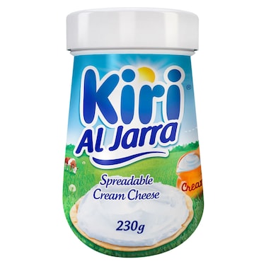 Kiri Jarra, Spreadable cream cheese, Jar, 230g