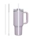 Reusable 1&acirc;&euro;&lsquo;Straw &amp; 1&acirc;&euro;&lsquo;Brush Set for Stanley Cup Accessories 30&acirc;&euro;&macr;oz/40&acirc;&euro;&macr;oz &acirc;&euro;&ldquo; Replacement Straw &amp; Cleaning Brush, BPA&acirc;&euro;&lsquo;Free, Eco&acirc;&euro;&lsquo;Friendly, Fits Stanley Quencher Tumblers &acirc;&euro;&ldquo; Clear Transparent