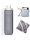TERRIFI Foldable Sports Water Bottles, Collapsible Leakproof Valve, BPA Free Silicone Water Bottle for Gym, Camping, Sports, Lightweight, Durable Travel Bottle, 20oz