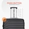 STARGOLD Single Luggage, ABS Hard Shell Suitcase With Expandable Zipper, 360&deg; Spinner Wheels, Number Lock, Lightweight Trolley Travel Bag 24 Inch
