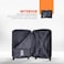 STARGOLD Single Luggage, ABS Hard Shell Suitcase With Expandable Zipper, 360&deg; Spinner Wheels, Number Lock, Lightweight Trolley Travel Bag 24 Inch