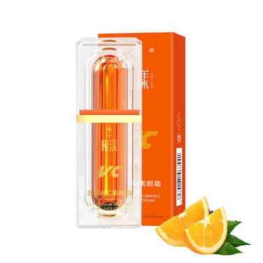 Five Vitamin C Tone-Up Cream, Brightening Face Moisturizing Makeup Cream Deep Hydration Toning Light Cream Conceal Pores,Tone Correcting BB Cream Tone-Up Lazy Concealer Face Cream