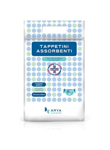 Arya Puppy Pads - 60x60 cm / 10-pack with Chlorhexidine