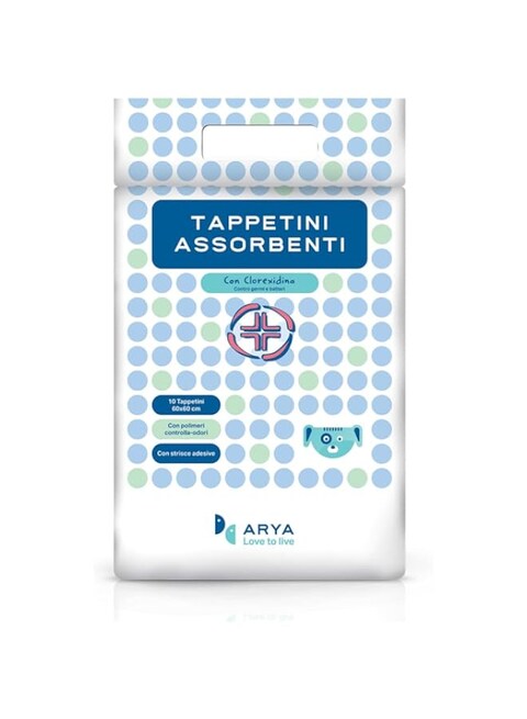 Arya Puppy Pads - 60x60 cm / 10-pack with Chlorhexidine