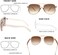 FEISEDY Retro Vintage 70s Pilot Sunglasses Women Men Classic Large Squared Frame B2751