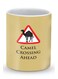Premium Camel Crossing Designer Mug Yellow