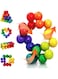 2PCS Sensory Fidget Toy - Inseparable Rainbow Ball for Fun Learning Activities - Perfect Travel Toy for Kids 3-12 - Quiet and Cool Fidget Toys - Ideal Stocking Stuffer Gift for Boy or Girl