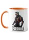 Piece Fortnite Game Printed Mug Orange/White