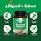 Natures Craft Colon Cleanser &amp; Detox - Lactobacillus Acidophilus Probiotic Supplement Body Cleanse - Psyllium Husk Capsules Gut Health Supplement