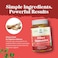 Natures Craft Tasty Prebiotic Fiber Gummies For Adults - High Supplement Vitamins With Soluble Chicory Root Immunity And Digestive Support Non GMO Vegan Halal Gluten Free
