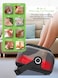 Bounce 360 Foot, Calf & Arm Massager Deep Tissue Electric Massage Machine with Air Compression, Multi-Mode & Adjustable Intensity, Circulation Booster & Pain Relief, Home Therapy Device (Black)
