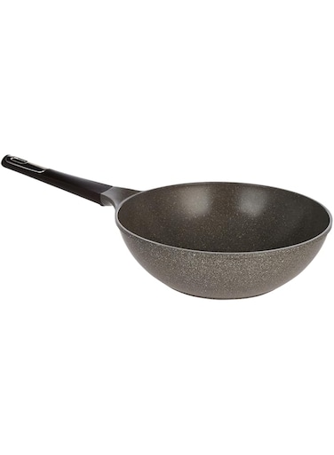 Neoflam Tily wok pan 30cm - Gray Marble