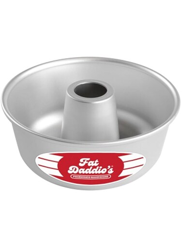 Fat Daddio's RMP-5 Anodized Aluminum Ring Mold Pan, 5 x 2 1/4 Inch, Silver