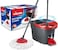 Vileda Easy Wring &amp; Clean spin mop &amp; bucket set with foot pedal   Vileda  3-Piece Handle 130 cm  Floor mop with spinning wringer   Turbo Refill 100% Microfibre mop head