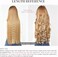 REECHO 20" 1-pack 3/4 Full Head Curly Wave Clips in on Synthetic Hair Extensions Hair pieces for Women 5 Clips 4.6 Oz Per Piece - Dark brown