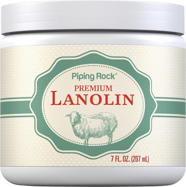 Piping Rock Lanolin Nipple Cream, 7 fl oz, Pure Skin Ointment