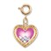 Charm It Gold Collection Gold Heart Shaker Charm
