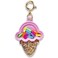 Charm It Shaking Ice Cream Cone Charm In Gold