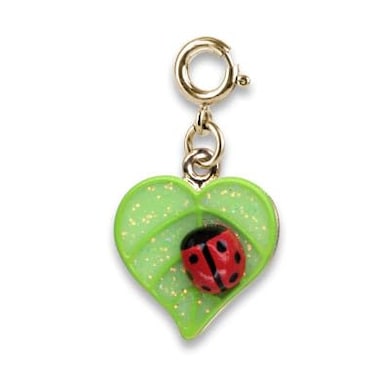 Charm It Glittering Ladybug Charm In Gold