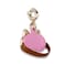 Charm It Sleep Mask Charm With Gold Kitty