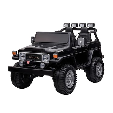 Lovely Baby Power Riding Car for Kids LB 1630DX, Electric Ride On Vehicle, Rechargeable Battery Operated Ride-on Jeep, Recommended For 1-6 Years - Black