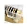 Wall-Mounted Dry Food Dispenser, 6 Compartments, Clear Storage Containers with Individual Portion