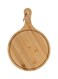 Style Round Pizza Plate Brown 24x26cm