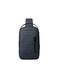 Mobcos Side Bag Small Blue 6188TB Waterproof Anti-Theft Sling Backpack with USB Charging Port &ndash; Durable Oxford Crossbody Chest Bag for Men &amp; Women, Lightweight Travel Daypack with Breathable Back Panel