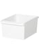 Like-It Like It Slim Shallow Storage Container, 190 mm Width x 273 mm Depth x 130 mm Height, White