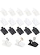 PH PandaHall Ring Display, 36 Pcs 3 Colors Plastic Ring Holder Jewelry Display Holder Single Finger Ring for Engagement Wedding Rings Jewelry Bedroom