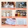 NIIMBOT Label Maker Machine D11 Label Printer Portable Wireless Connection Multiple Templates Available for Phone Easy to Use Office Home Organization USB Rechargeable