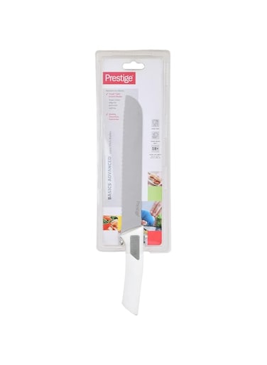 Prestige Bread Knife, 8 Inch, 20 cm, White