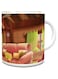 Impress Ceramic Coffee Mug with Tree House Interior Design (White)