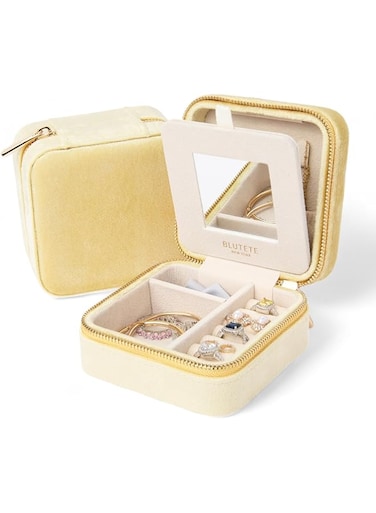 Hexagon Velvet Double Slots Ring Heirlooms Box Engagement Ring Box Proposal Box Ring Display Holder