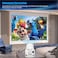 BONITA Mini Projector,Portable Projector, Projector Support 4K, Bluetooth WiFi6,Smart Projector Compatible With Android/TV Stick/HDMI/USB/Audio,Home Cinema

