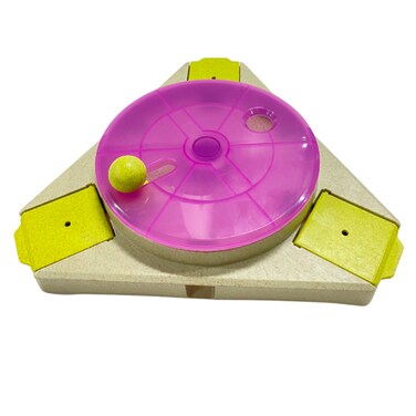 Pado Triangular Flip,Hide And Slide Interactive Toy 25.5X23X7.1 Cm