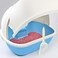 Pado Enclosed Cat Litter Box  50*41*39Cm-Blue