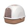 Pado Hoodie Cat Litter Box   53*41*41Cm-Brown