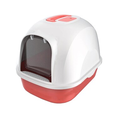 Pado Hoodie Cat Litter Box 53*41*41Cm-Red