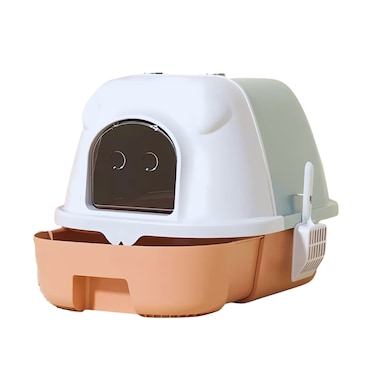 Pado Meow Cat Litter Box 53*41*38Cm-Green