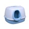 Pado Corridor Cat Litter Box  57.5*56.4*40Cm-Blue