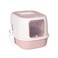 Pado Open Top Cat Litter Box  40*39*52Cm-Pink
